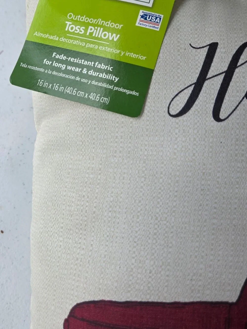 Main Stays Fall Indoor/Outdoor Toss Pillow 15